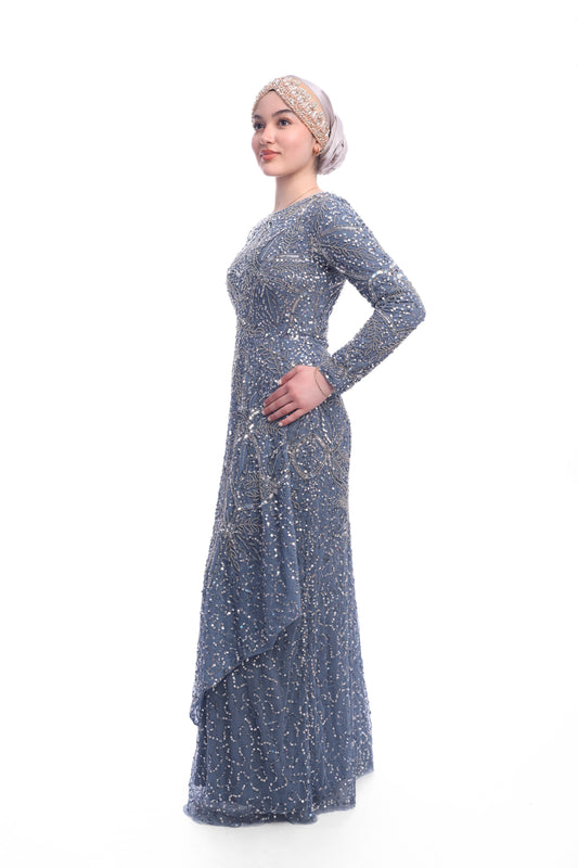 Anisa Modest Embellished Party Wear